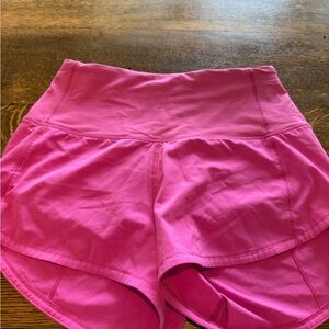 Lululemon Athletica Pink Athletic Shorts